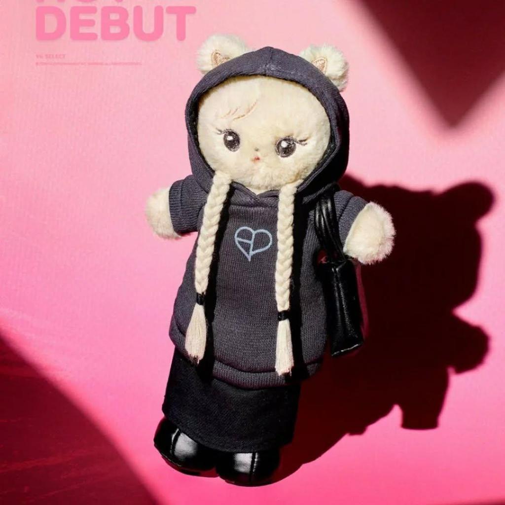 Blackpink [POP-UP DE FECHA LÍMITE] LLAVERO LARGO DE PELUCHE OFICIAL DE PERSONAJE MD