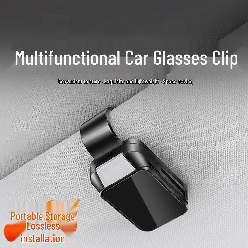 Car Sun Visor Multi-functional Glasses Holder