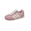 Lightweight and transparent casual women's German training shoes 2025 summer new round head sweet lace-up fashion sports shoes women