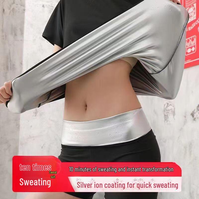 Women's Cross-Border Running & Yoga Sweat Suit - 5-Point Sweatpants