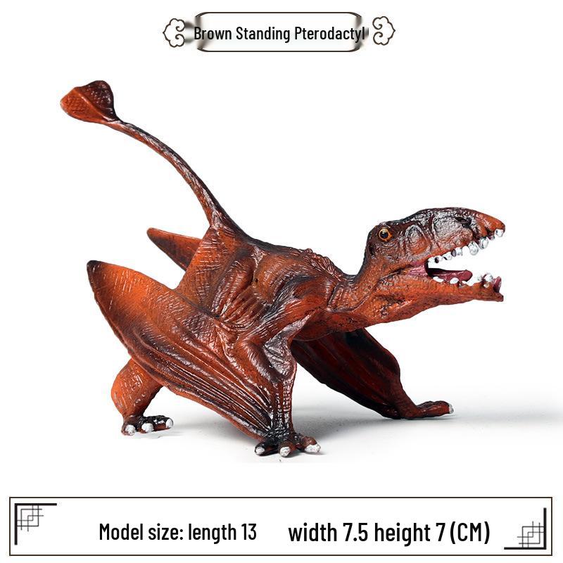 Jurassic Dinosaur Simulation Model: Stegosaurus, Mosasaurus, Pterodactyl, Triceratops, T. Rex, Allosaurus.