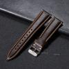 Calfskin Leather Watchband Quick Release Watch Band Wrist Strap with Silver Stainless Steel Buckle 18mm 19mm 20mm 21mm 22mm Belt