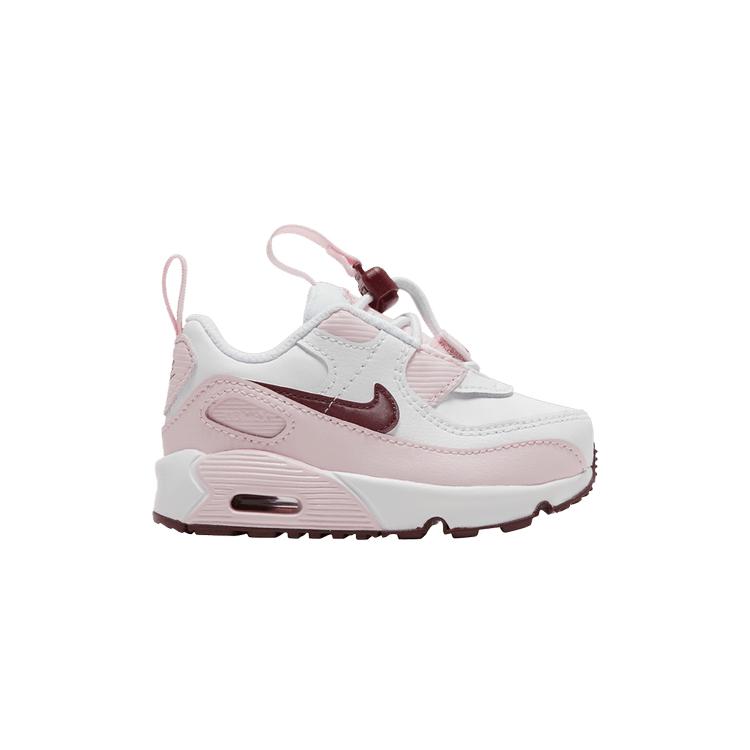 

Детские кроссовки Nike Air Max 90 Toggle TD Pink Foam White Dark Beetroot CV0065-114