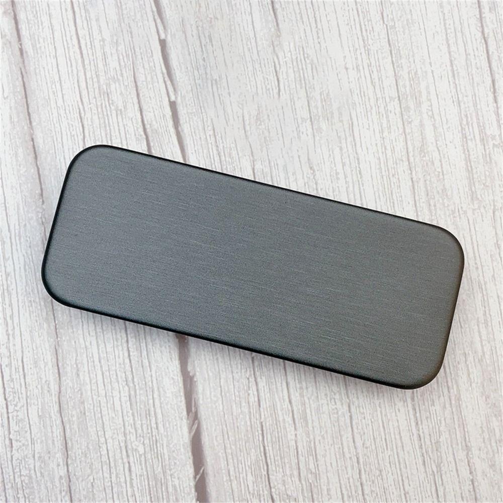 Fold-able Glasses Box Metal Eyewear Protector Fashion Eyeglass Cases  Men Women
