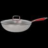 Yamou Si 32cm Titanium Healthy Non-stick Wok