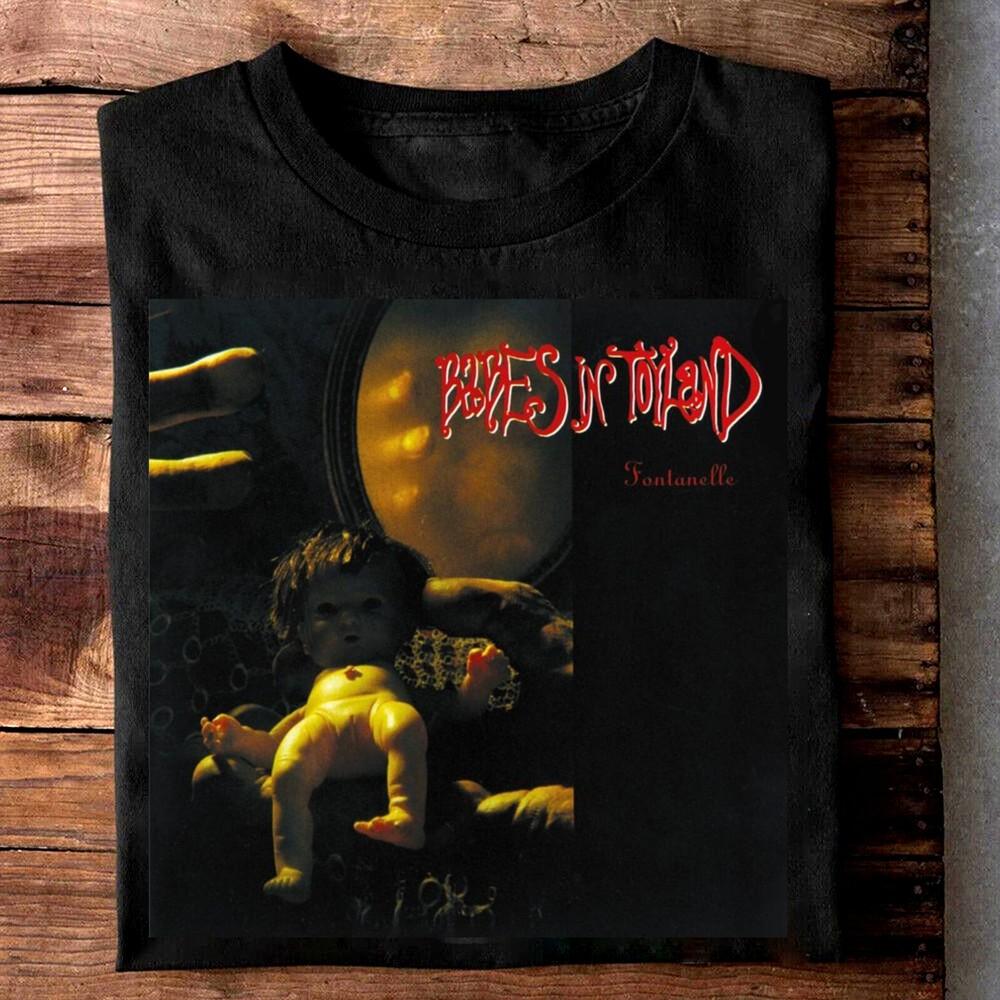 Rare Babes in Toyland Men Black All Size 11D247 Unisex T-Shirt XXXL