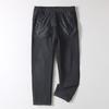 Autumn and Winter Softshell Hiking Pants for Men, Outdoor Windproof and Waterproof, Stretchy, Fleece-Lined, Warm, Functional Straight-Leg Casual Pants