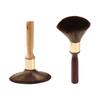 Fiber Hair Cleaning Brush Natural Wooden Handle Barber Tool For Stray Hair Removal And Maintenance