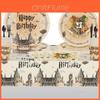 Vaisselle jetable Magique sur le thème Harry Potter pour les fêtes d'anniversaire des enfants
