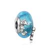 Original 925 Silver Seahorse Horseshoe Four Leaf Clover Pendant Beads Fit DIY Women's Necklaces Bracelets Jewelry Gifts