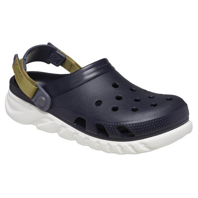Crocs Duet Max Ii Clogs 'Navy White' 208776-4LH