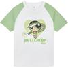 Puma X The Powerpuff Girls Cute Casual Color Block Cartoon Anime Pullover Short Sleeve T-Shirt Women T-Shirts 63746902
