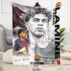 Lamine Yamal's World Cup Champion Celebration Blanket Ultra-Soft Perfect for Couch Sofa Office for All Occasions Warmthful Decor Birthday Christmas Gi