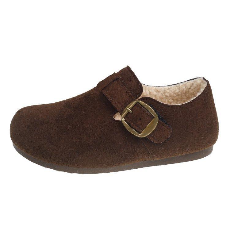 All-inclusive Damen Retro Höhenerhöhende und Fleece Warme Schnee Baumwollschuhe, Einzelne Schuhe