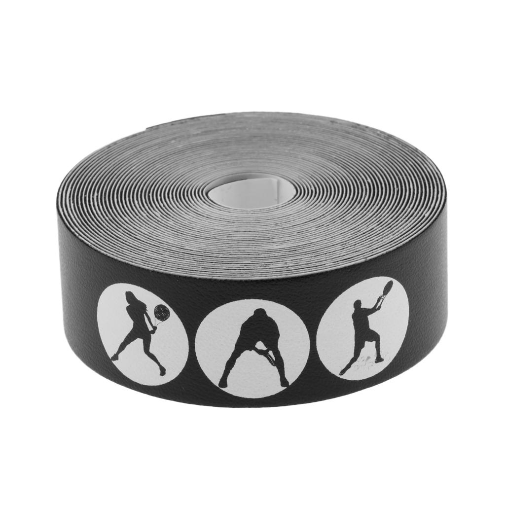 Tennis Racquet Protection Tape Tennis Racket Head Guard Sticker Replacement Comfort Badminton Racket Protective Tape