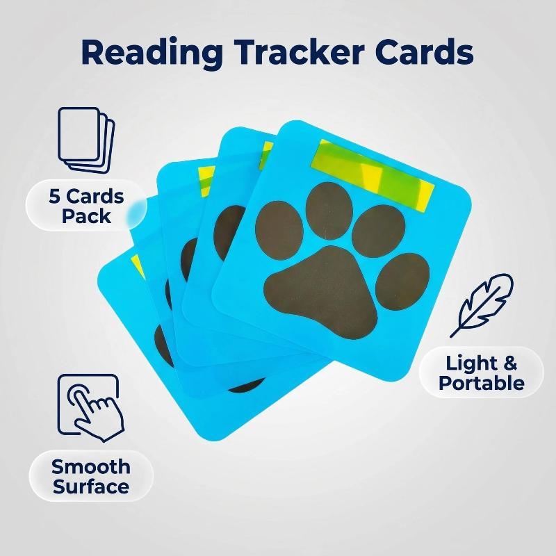 5Pcs Funny Paw Shape Bookmarks Soft Bookmarks Student Teacher Reading Tools Gift For Children Back To School