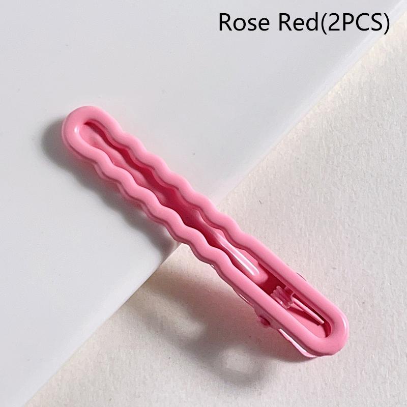 Pinces à cheveux bec de canard à vagues fines colorées, pinces à cheveux BB, pinces latérales pour filles, femmes, enfants, accessoires pour cheveux, décoration, cadeau