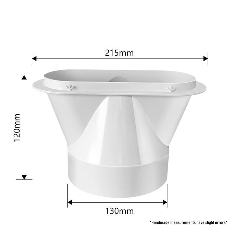 

Мобильный кондиционер Выхлопная труба Вентиляционное отверстие Аксессуары: Интерфейс с плоским горлом 13 см/15 см