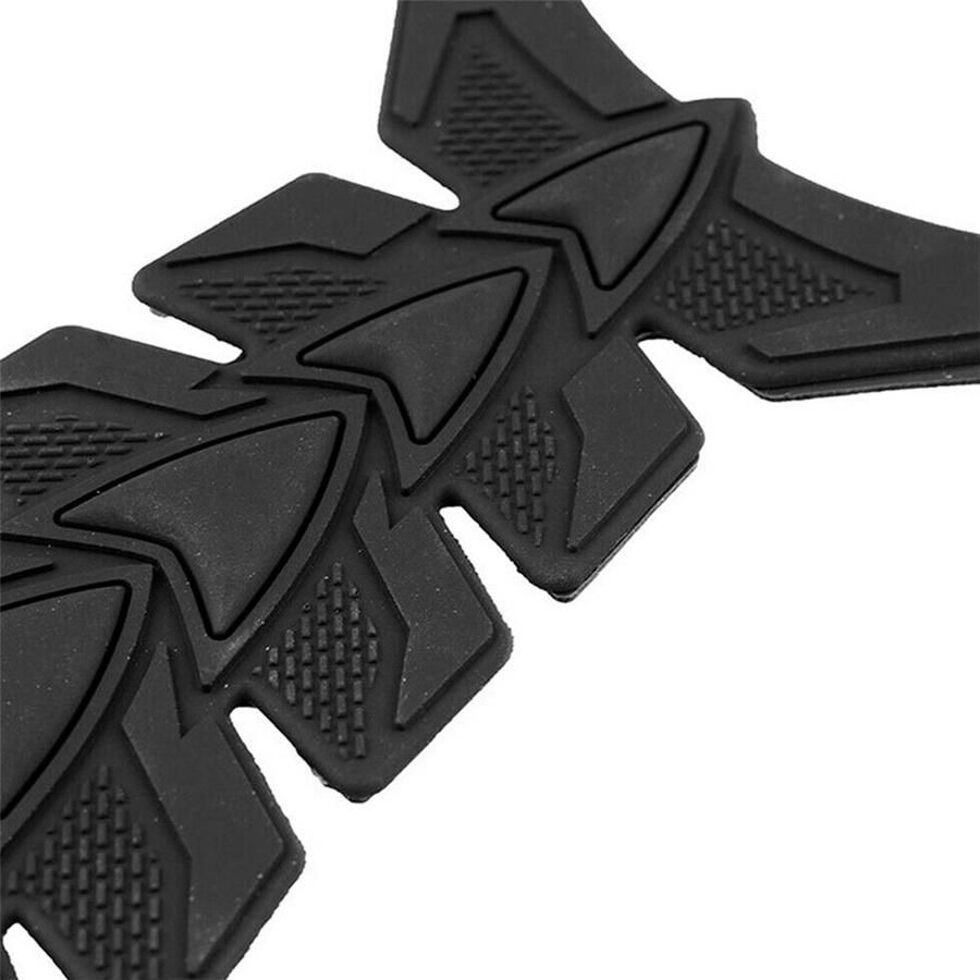 3D Rubber Universal Motorcycle Fuel Gas Tank Pad Protector Decal Sticker Vehicle