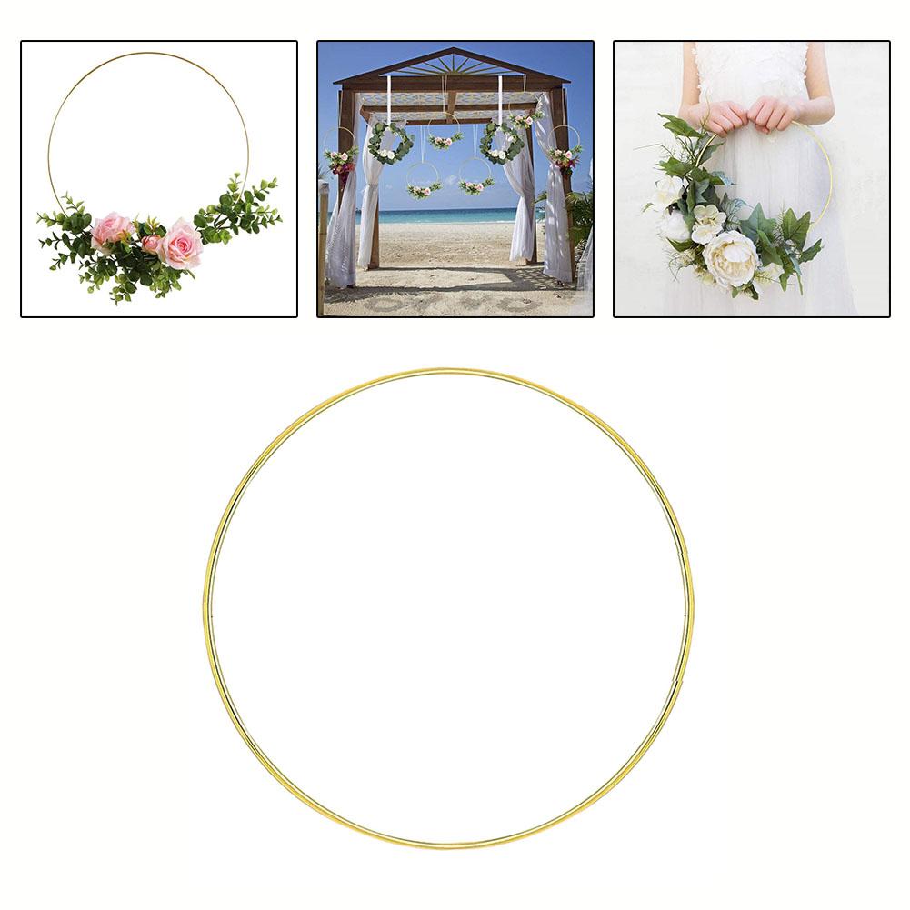 Different Sizes Garland Decoration Garland Hoop Iron Ring