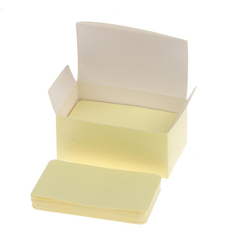 100Pcs 4.5*8Cm Blank Card For Business Cards For Message And Book Name