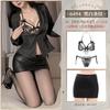 Private Ol Secretary Striped Suit Coat Sexy Underwear Sexy Uniform Fashion Sexy Skirts Set Sweet Korean Women Set Oe7C