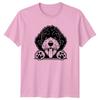 Curly Dog Paws Puppy Dogs Animals Unisexs TShirt Unisexs Tee Graphic Unisex Top