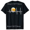9 Ball Billiards Heartbeat Man TShirt Sport Pool Snooker Games Crewneck Short Sleeve T Shirt Top Tees Billiards Birthday Gifts