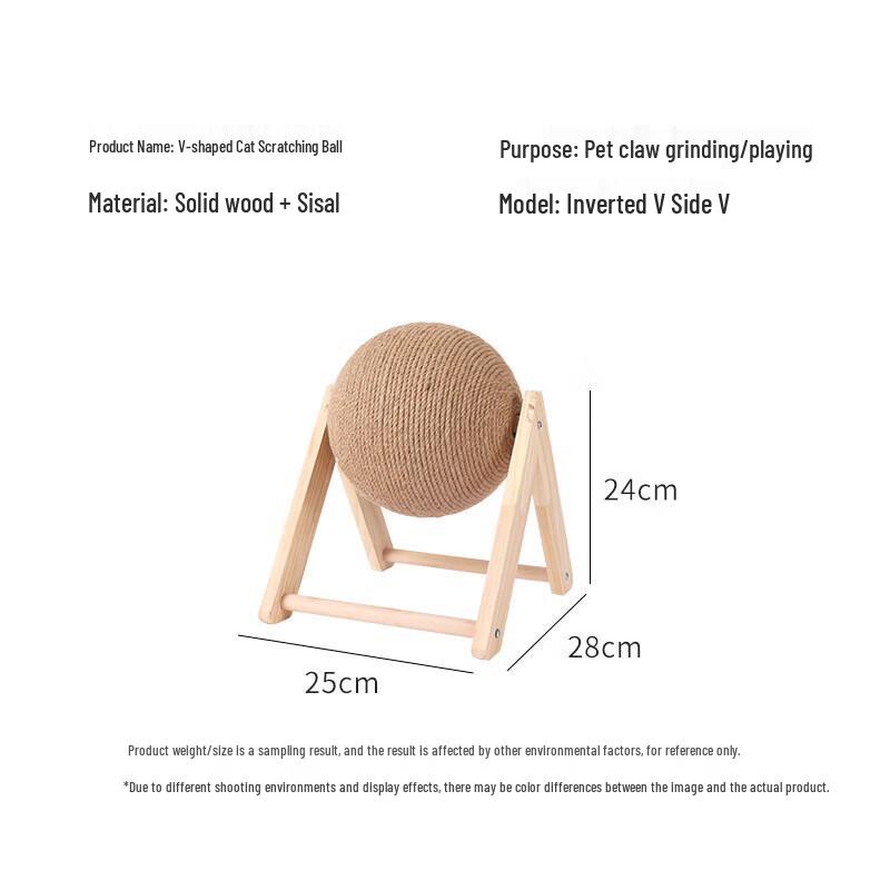 Sisal Cat Scratch Ball Toy