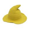 Hats: Witch hats, pointed tops, large brim hats, cotton yarn knitted wizard hats, top hats, foldable bowl hats, bucket hats