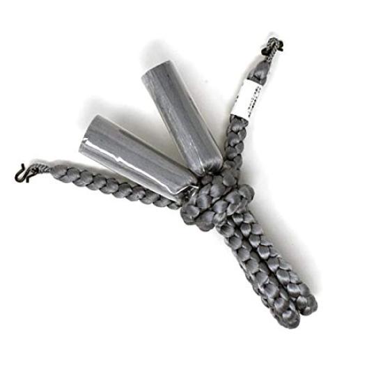 Kimono Haori String for Pure Round Boxed [Stylish Iroha] Men, Men's, Silk, 100% Silk, Braid, (Gray)