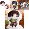 On Titan Attack Manga Peripheral Plush Doll Eren Mikas Cushion Toys Stuffed