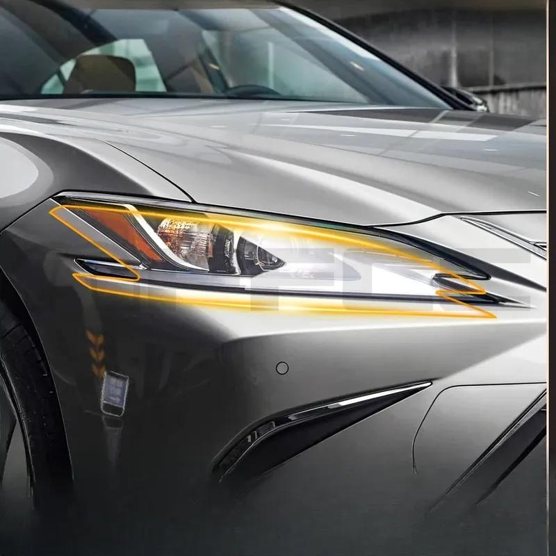 Headlight Rearview TPU Anti-scratch Protective Film For Lexus ES 250 300H 350 - Pre-cut PPF Clear Bra Resistant Cover