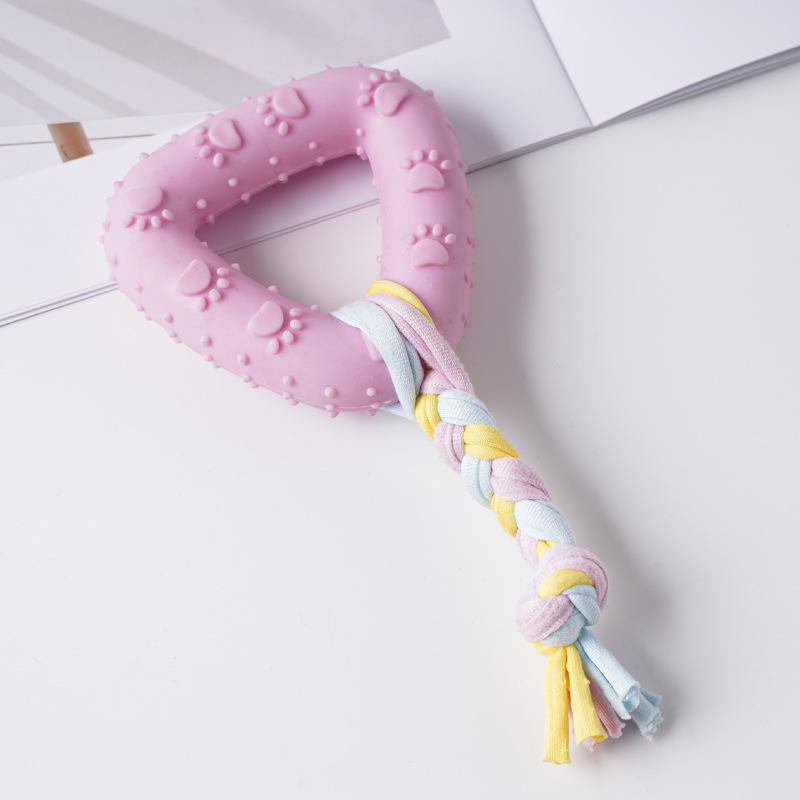 Durable TPR Dog Teething Stick: Bite-Resistant, Self-Play, Boredom Relief Toy