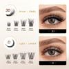 Befer Clusters Lashes Kit Natural Lash Clusters Set Hight Quality False Eyelashes DIY Lash Extension With Bond&Seal Glue Remover