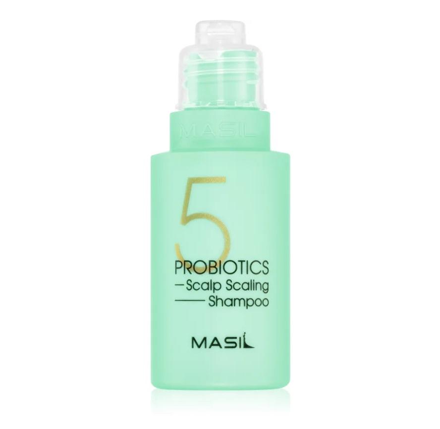 

Шампунь для глибокого очищення голови 5 Probiotics Scalp Scaling Shampoo Masil 50 мл