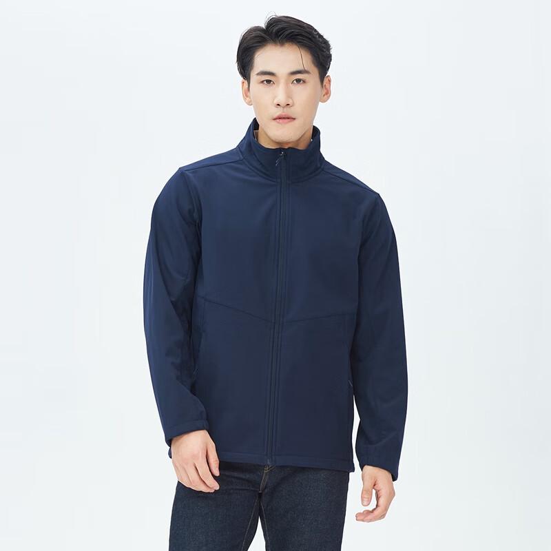 Men's Windproof Waffle Fleece Lined Outdoor Jacket
