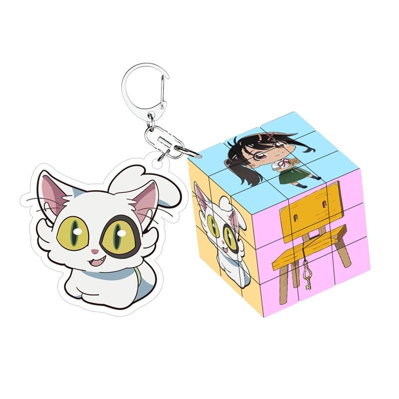 Abs Material Suzume No Tojimari Mini Cube With 5.7cm Size