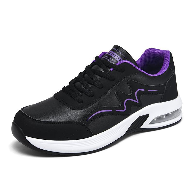 Women's mesh air cushion running shoes women's casual breathable cushioning lightweight non-slip wear-resistant outdoor fitness sports shoes women