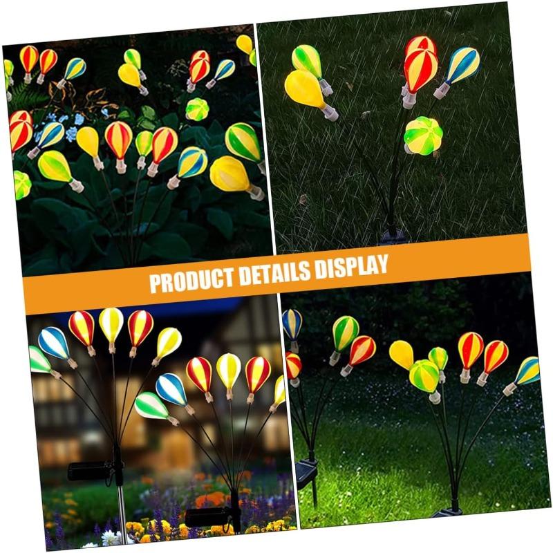 High-quality Balloon Lights Garden Waterproof Outdoor Solar Lights Easter Halloween Decorative Lights Atmosphere Lights  Courtyard Lights