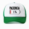 Vibrant Spanish breathable baseball cap fashion letter casual mesh trucker hat summer unisex adjustable snapback hats