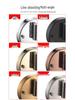 LED Bathroom Vanity Mirror with Folding Makeup Light - Wall-Mounted for Home & Hotel Use