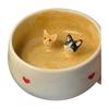 350ml Ceramic Cup with Hidden 3D Animal Handmade Figurine Mug Cartoon Rabbit Dog Cat Coffee Cup Beverage Holder