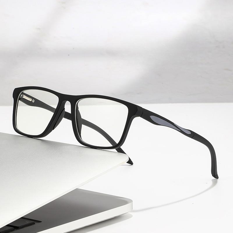 Ultra Light Spring-Foot Reading Glasses Simplicity Sports Anti Blue Light Sturdy Comfortable Women And Men Eyeglasses 0 To +4.0