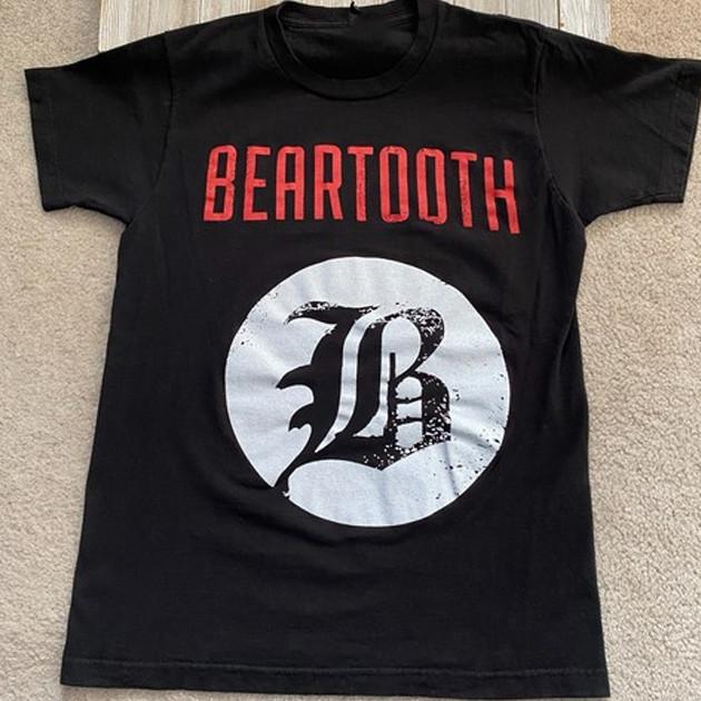 VTG Beartooth Band Classic Logo T Shirt Black All Size AL778 Unisex T-Shirt XL