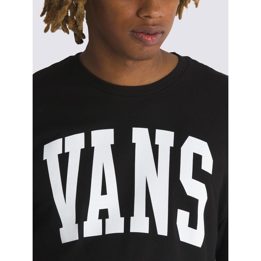 Vans Vans Arched ShorT Sleeve T shirT Vn000g47blk1