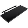 VidaXL Étagères murales flottantes 2 pcs Noir 120x20x3,8 cm 288204