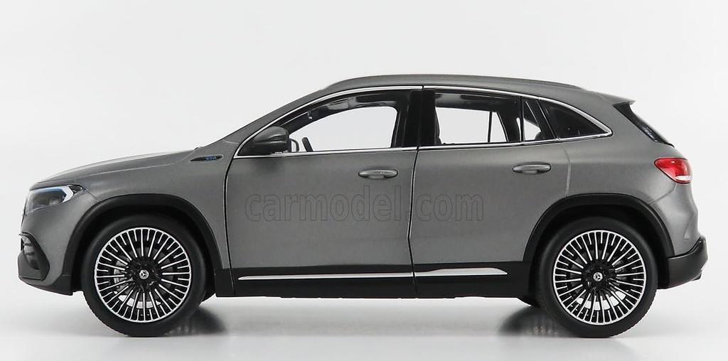 NZG EQA 2021 Scale Diecast Model Car Mercedes-Benz (H243) (Gray) 1/18