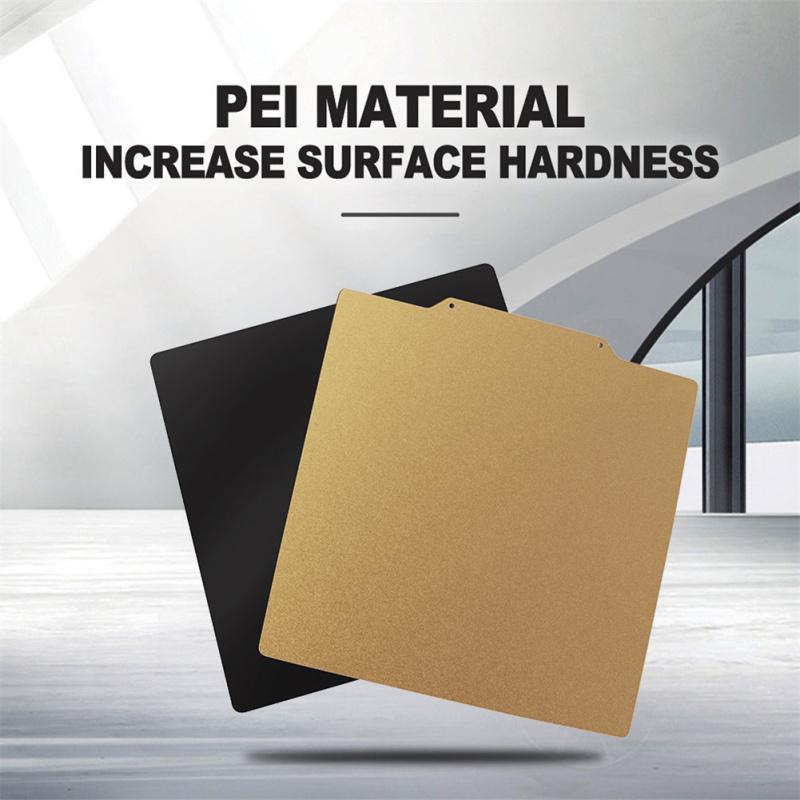 

Аксессуары для 3D-принтера Горячая кровать Платформа Пленка Pei Двустороннее напыление Магнитная пружинная сталь