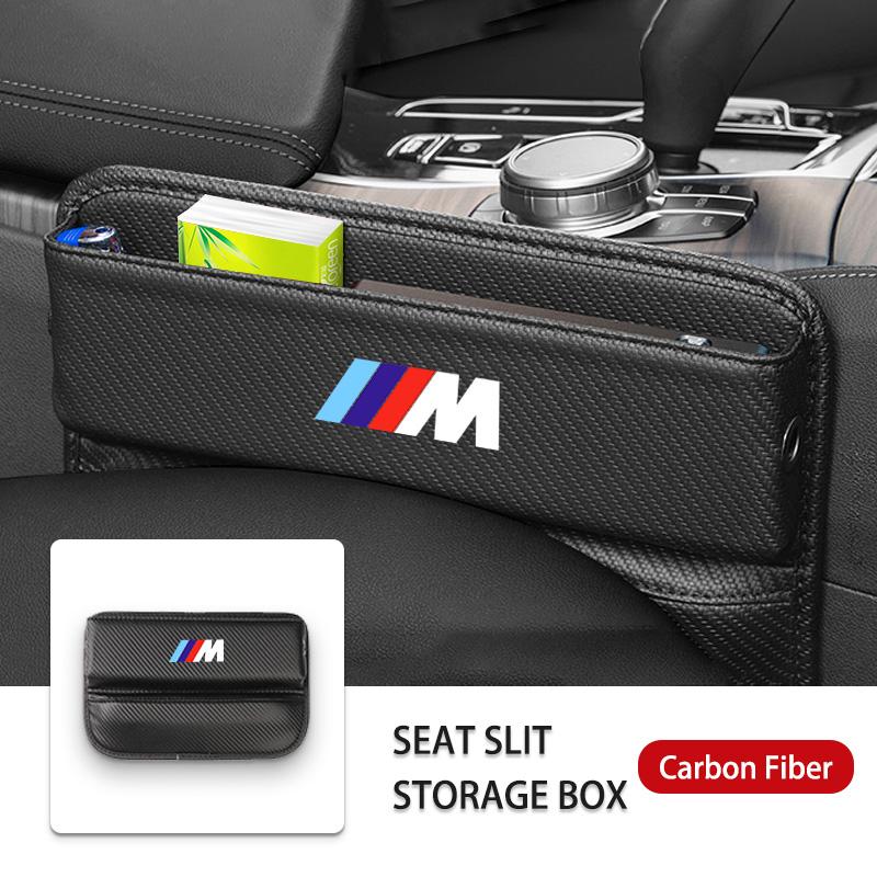 Car Seat Gap Tidying Multifunction Console Crevice Storage Box For BMW Performance X1 X3 X5 E39 E46 E90 F20 E60 F30 M3 M5